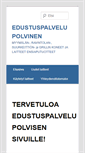 Mobile Screenshot of polvinen.fi